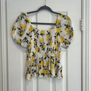 Yellow Lemon Women's Top
